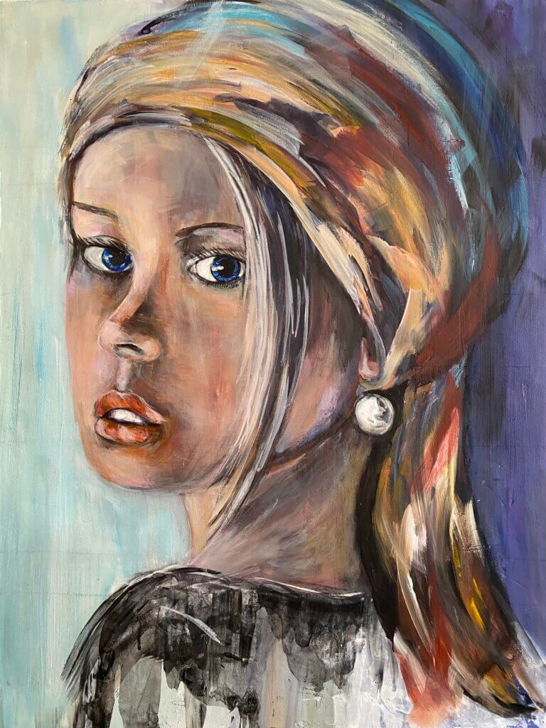 Perlohring Mädchen