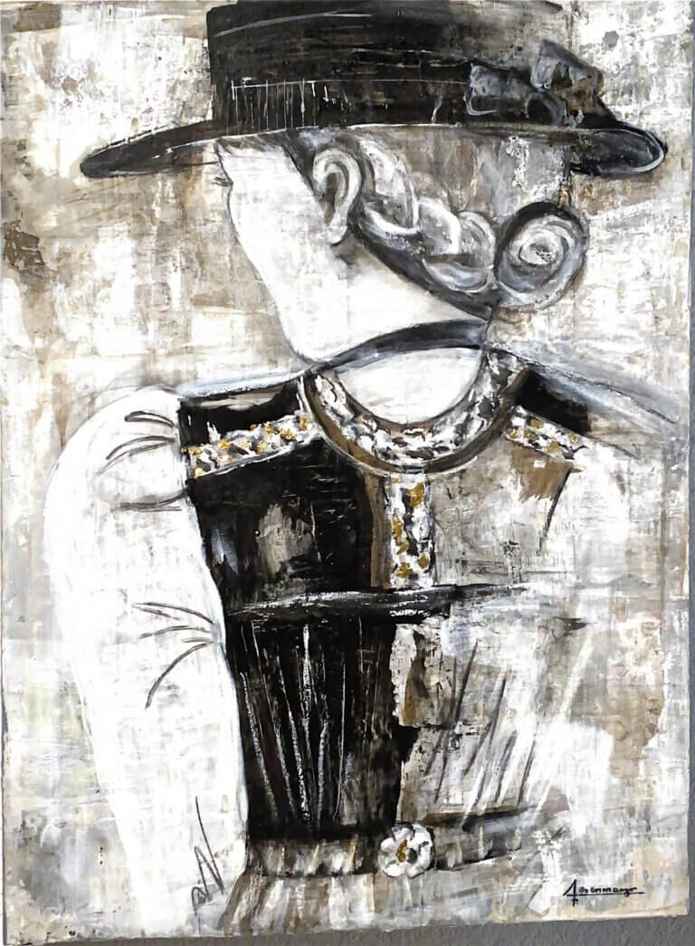 Trachtendame-mit-Hut