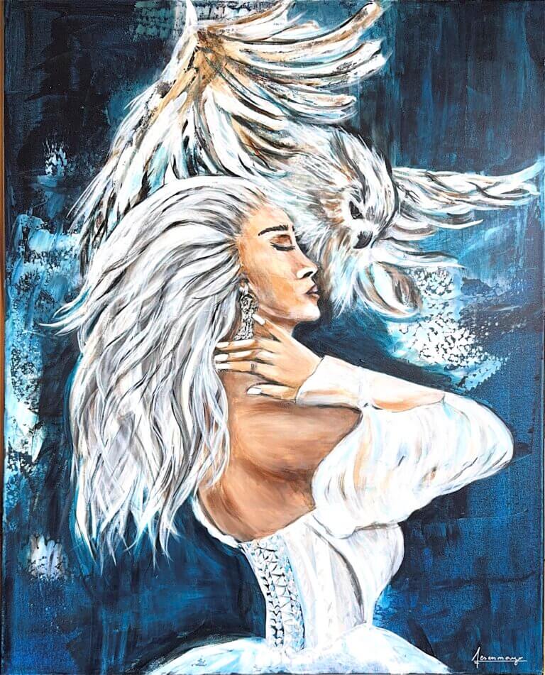 Wilde Schönheit 100 x 80
