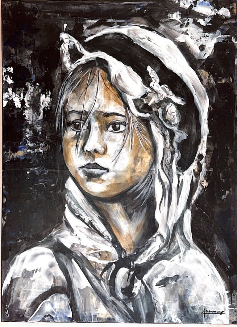 Wüstenkind 80 x 60